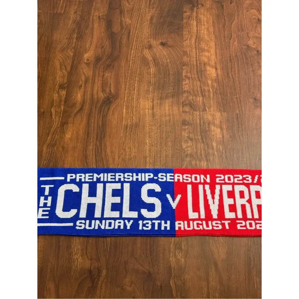 Chelsea v Liverpool 2023/24 Match Scarf - Blue & Red